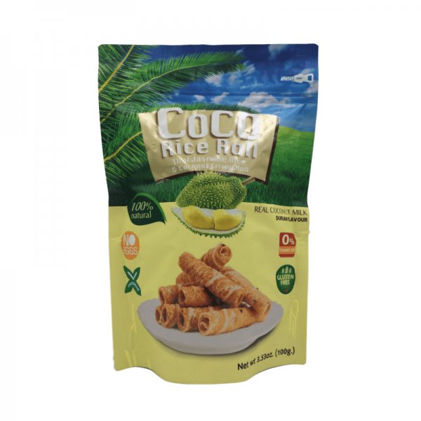 COCO knusprige Reisrolle Durian 100g - MAOMAO