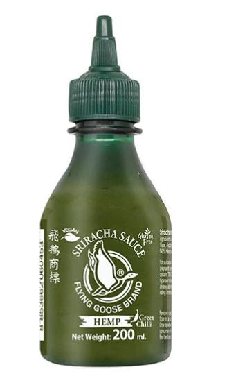 FLYING GOOSE Sriracha mit Hanfsamen-Öl 200ml - MAOMAO