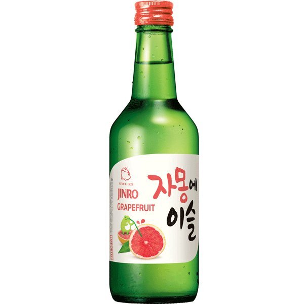 JINRO Soju Grapefruit (13% Alc.) 360ml - MAOMAO