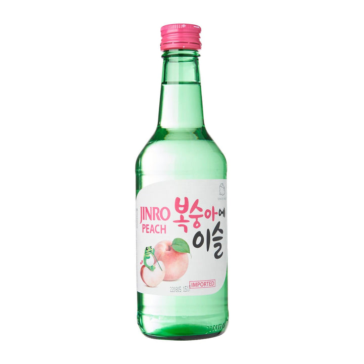 JINRO Soju Pfirsich (13% Alc.) 350ml - MAOMAO