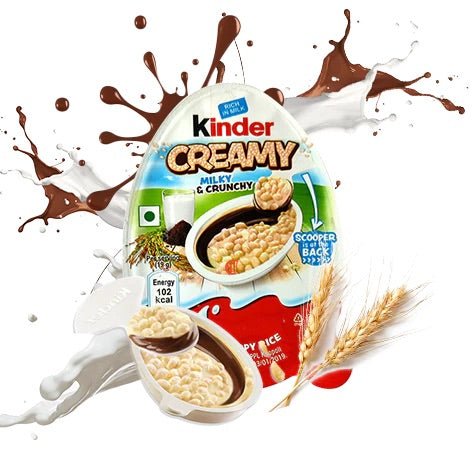 KINDER Creamy Milky & Crunchy 19g - MAOMAO