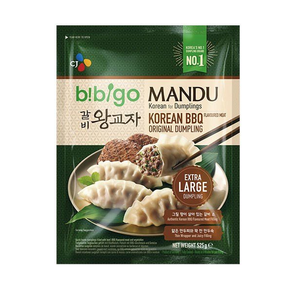 (KW) BIBIGO Mandu Rindfleisch Korean BBQ 525g - MAOMAO