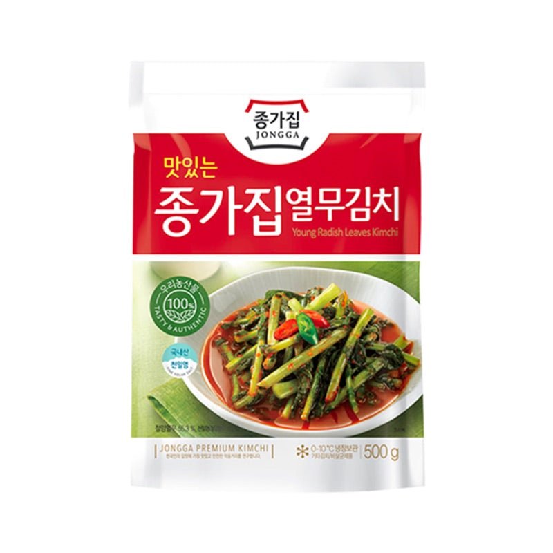 (KW) JONGGA Yeolmu Kimchi 500g - MAOMAO