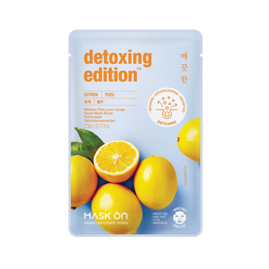 MAISON DE COREE Detoxing Gesichtsmaske Yuzu 23ml - MAOMAO