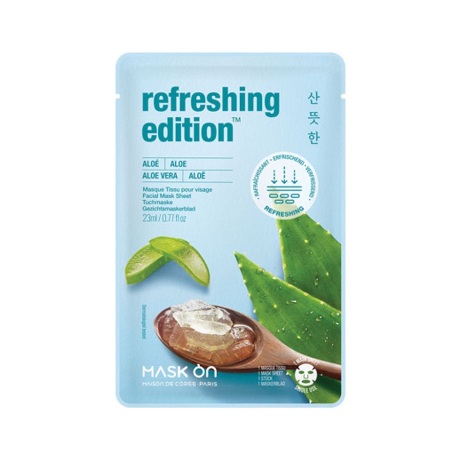 MAISON DE COREE Refreshing Gesichtsmaske Aloe Vera 23ml - MAOMAO