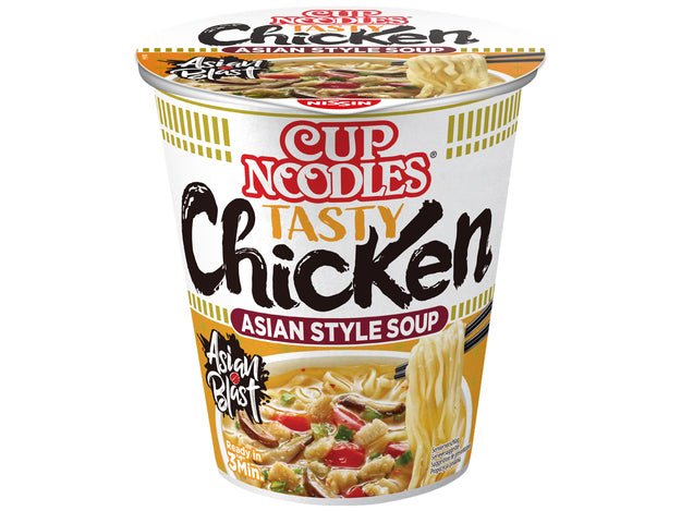NISSIN Instant Cup Nudeln Tasty Chicken 63g - MAOMAO