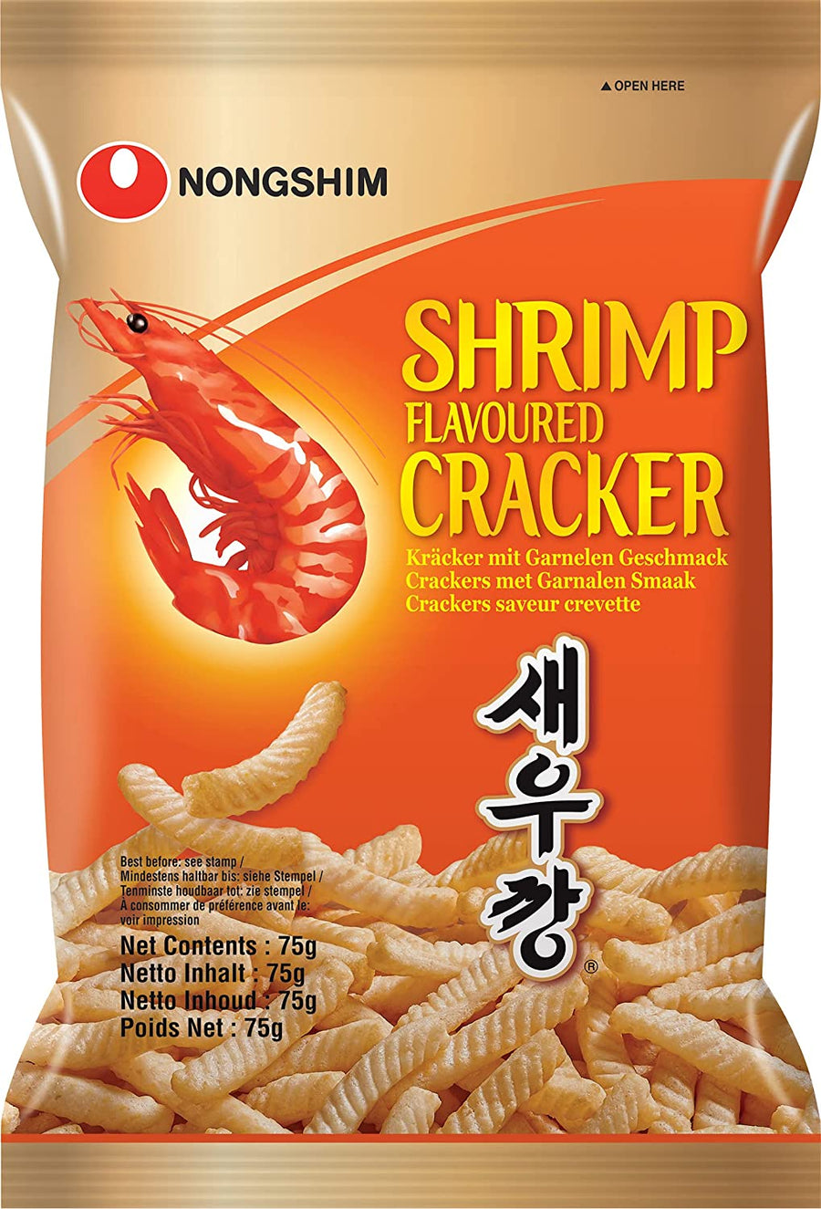 NONG SHIM Shrimp Cracker 75g - MAOMAO