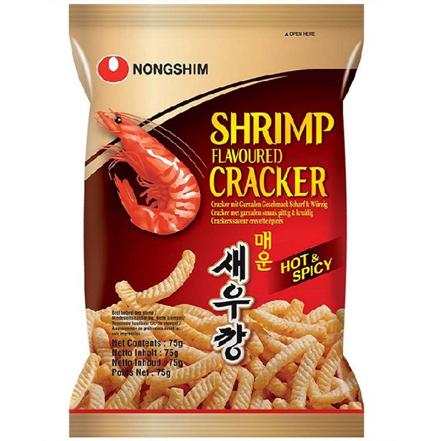 NONG SHIM Shrimp Cracker Hot 75g - MAOMAO