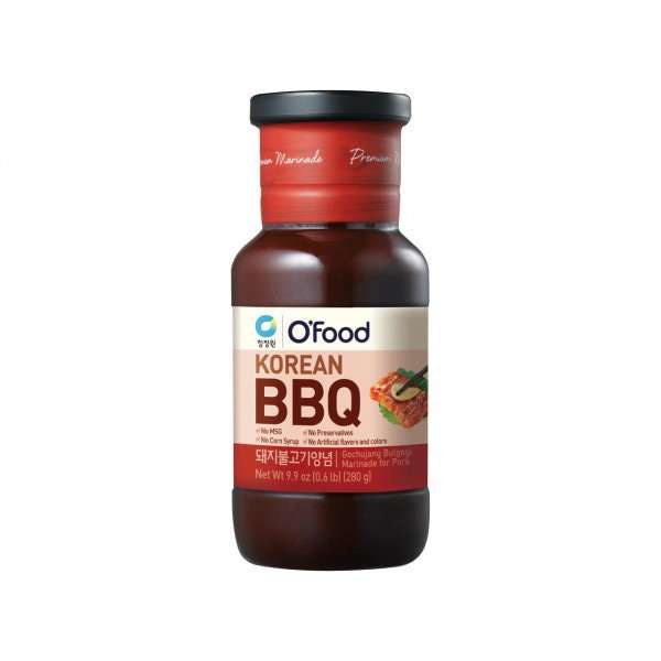 O'FOOD Korean BBQ Rote Chilipaste-Soße für Schweinefleisch 280g - MAOMAO