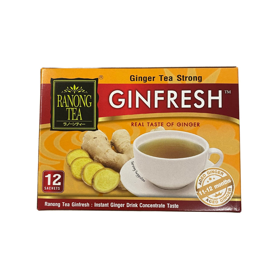 RANONG TEA GINFRESH Instant Ingwer Tee Stark 180g (12x15g) - MAOMAO