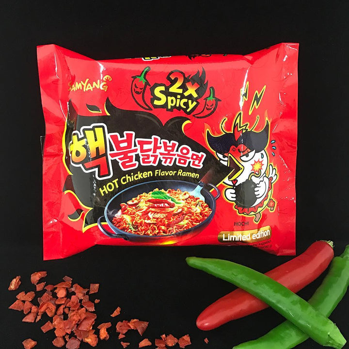 SAMYANG Instant Nudeln Hot Chicken 2X Spicy 140g - MAOMAO