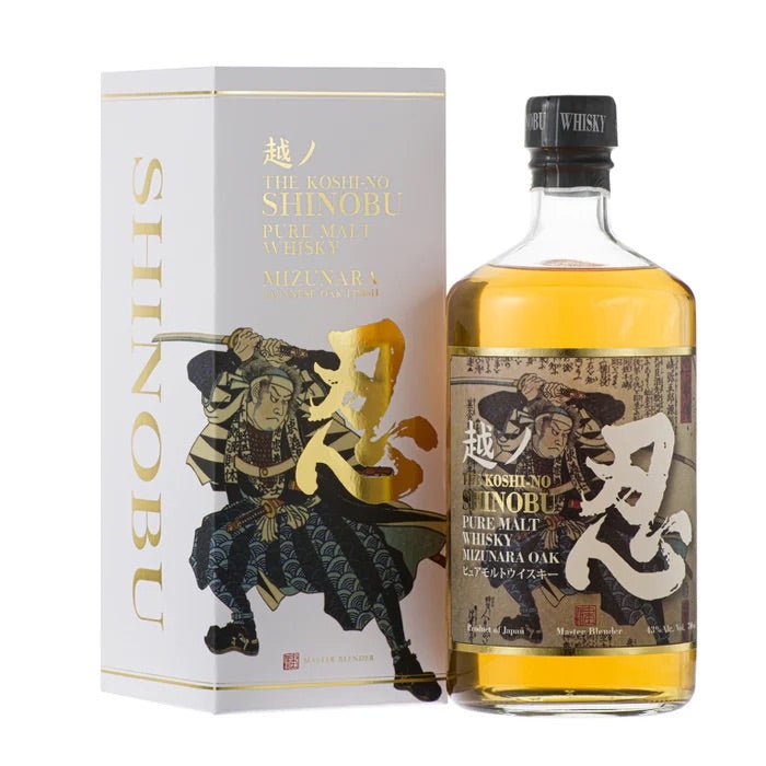 SHINOBU Pure Malt Whisky Mizunara Oak Finish (43% Alc.) 700ml - MAOMAO