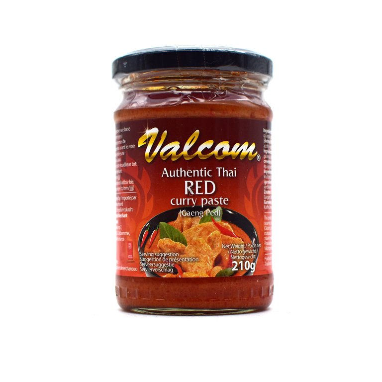 VALCOM Rote Currypaste 210g - MAOMAO