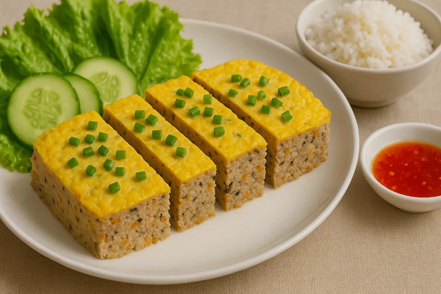 Chả Trứng Hấp – das vietnamesische gedämpfte Eierhackfleisch🥚 - MAOMAO