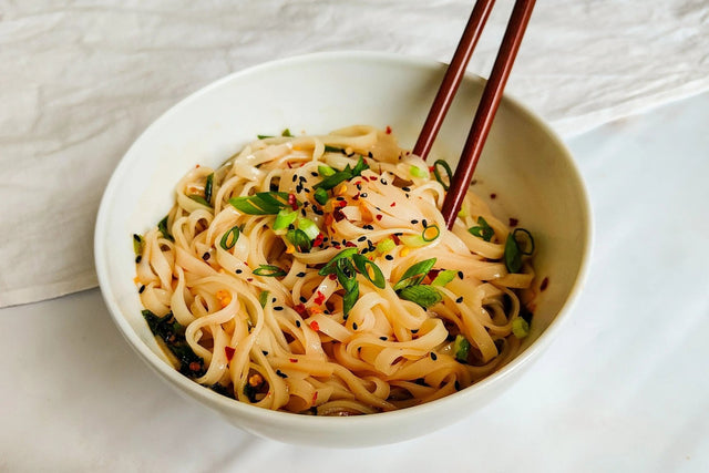 Chili oil noodles