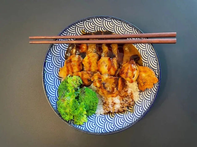 Japanese curry rice bowl