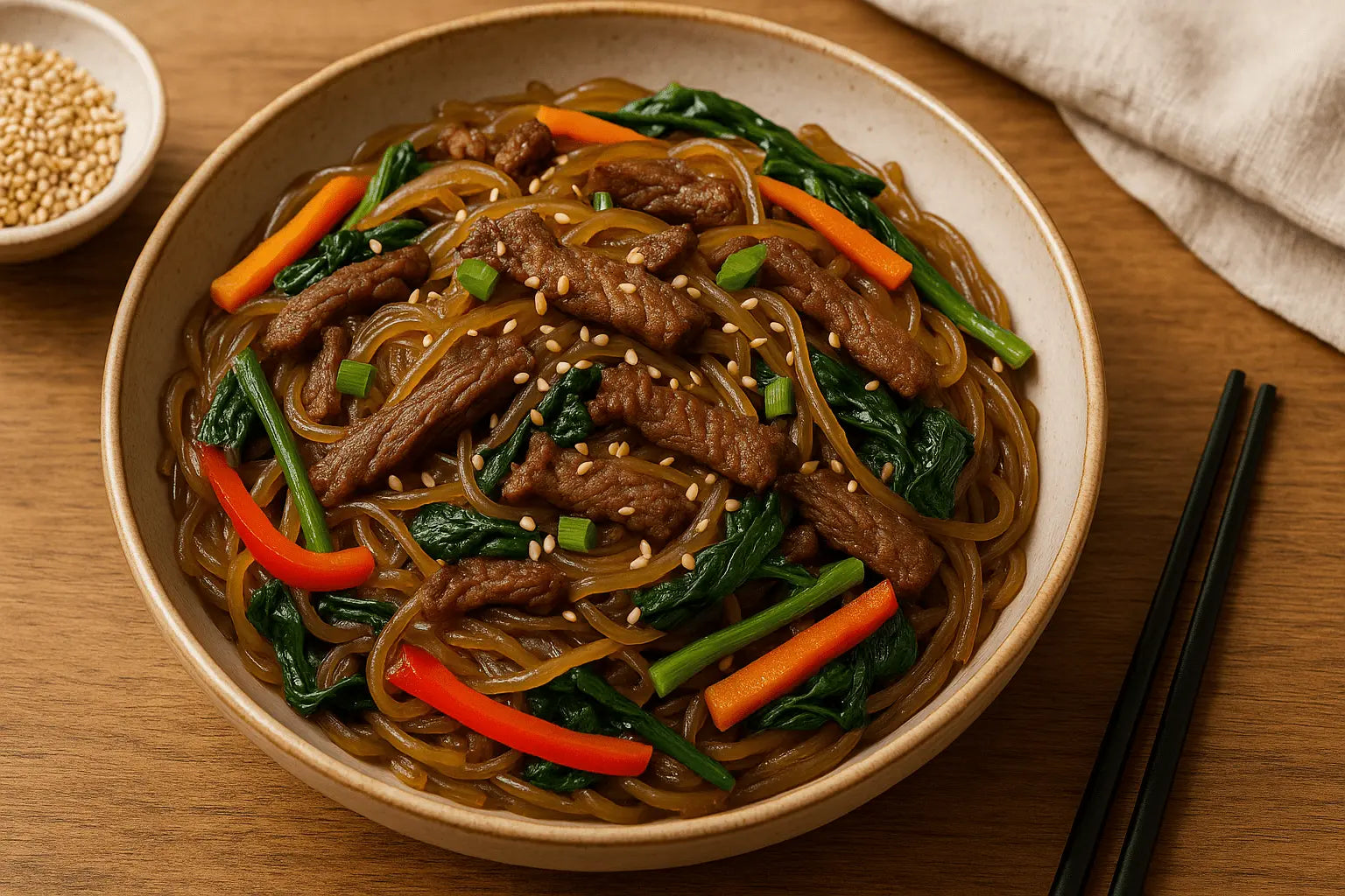 🇰🇷 Japchae (잡채) - MAOMAO
