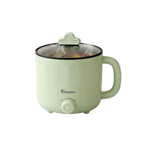 IAGREEA Mini-Elektrischer Hotpot 1,6 L (Grün)