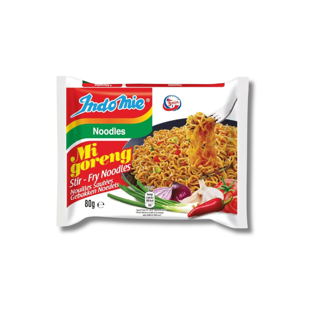 40x INDOMIE Instant Nudeln Mi Goreng 80g Vorratsbox (Full Box) - MAOMAO