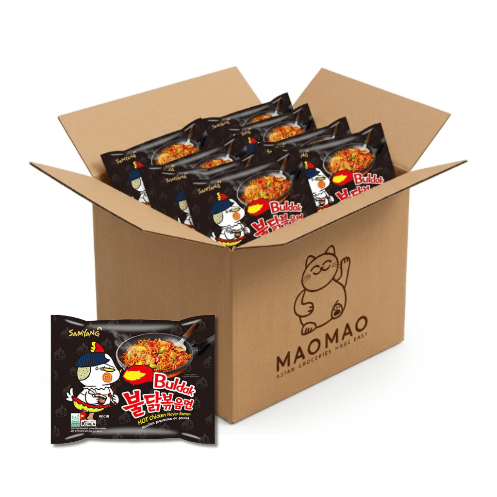 40x SAMYANG Instant Nudeln Hot Chicken 140g Vorratsbox (Full Box) - MAOMAO