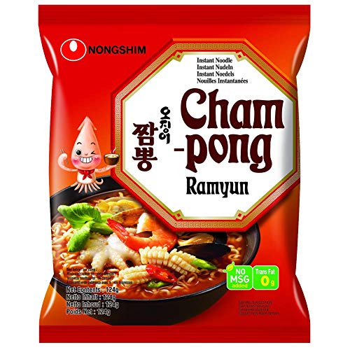 NONG SHIM Instant Nudeln Champong 124g