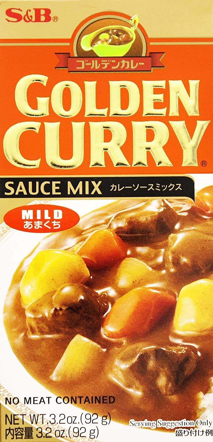 S&B Golden Curry mild 92g