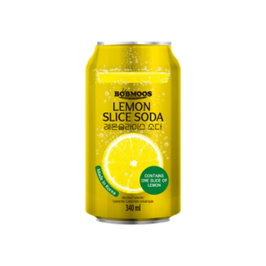 BOBMOOS Zitronen Slice Soda 340ml (EINWEG)
