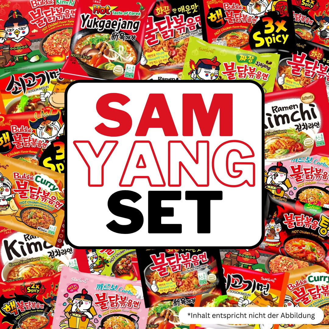 Der beste Sam ist Sam Yang Set + gratis Stäbchen (5 Paar) Samyang