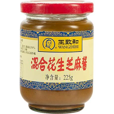 WANG ZHI HE Erdnuss-Sesam-Paste 225g