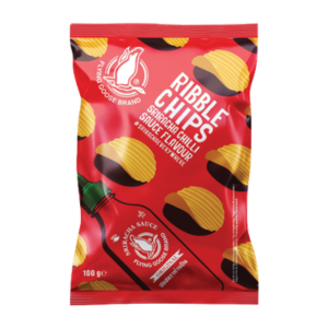 FLYING GOOSE Riffelchips Sriracha Chili 100g
