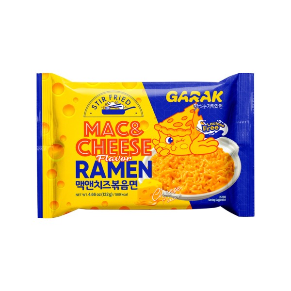 GARAK Instant Bratnudeln Mac & Cheese 132g