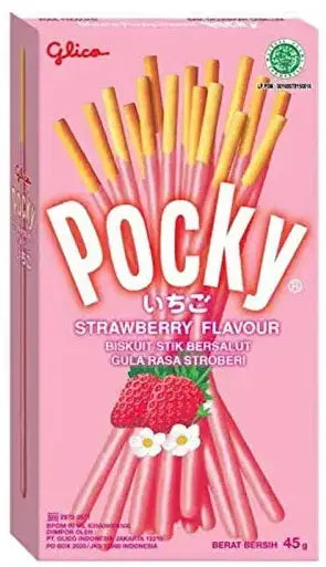 GLICO Pocky Sticks Strawberry 45g