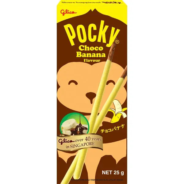 GLICO 百奇棒巧克力香蕉 25 克