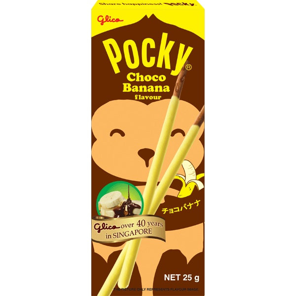 GLICO Pocky Sticks Chocolate Banana 25g