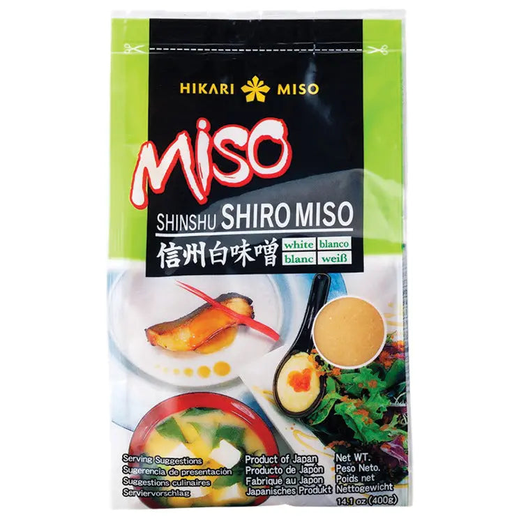 HIKARI MISO Sojabohnenpaste (weiß) Shiro Miso 400g Hikari Miso