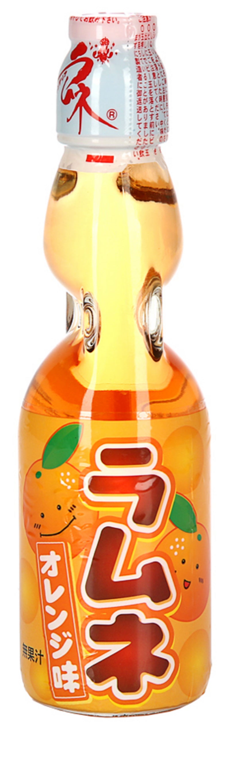 HATA 弹珠汽水 橙子 200ml（一次性）