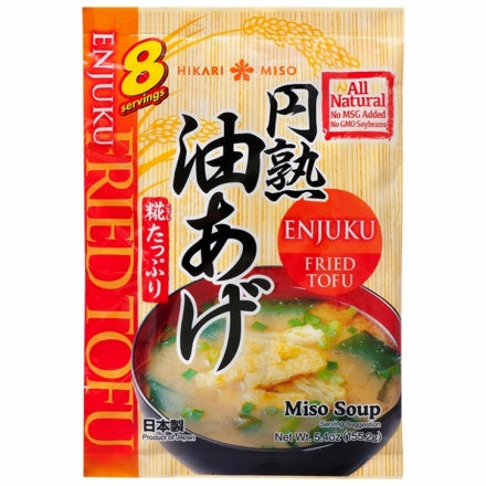 HIKARI MISO Enjuku Miso Suppe frittierter Tofu 155g