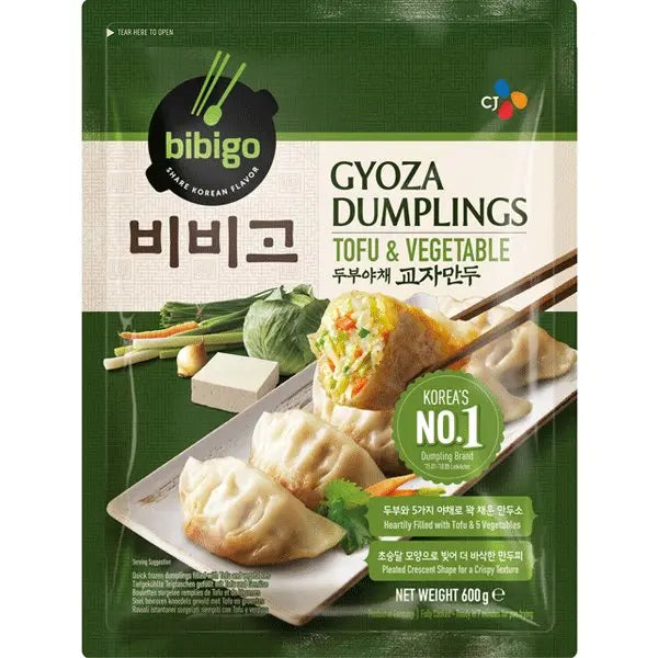 (KW) BIBIGO Gyoza Tofu &amp; Vegetables 600g