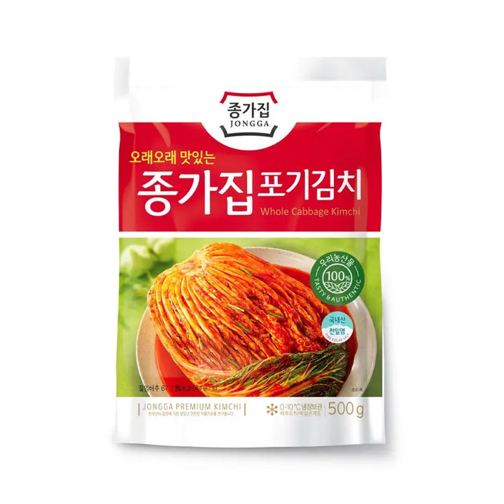 (KW) JONGGA Poggi Kimchi (ungeschnitten) 500g - MAOMAO