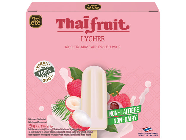 (KW) ETE Sorbet-Eis am Stiel Litschi 260g