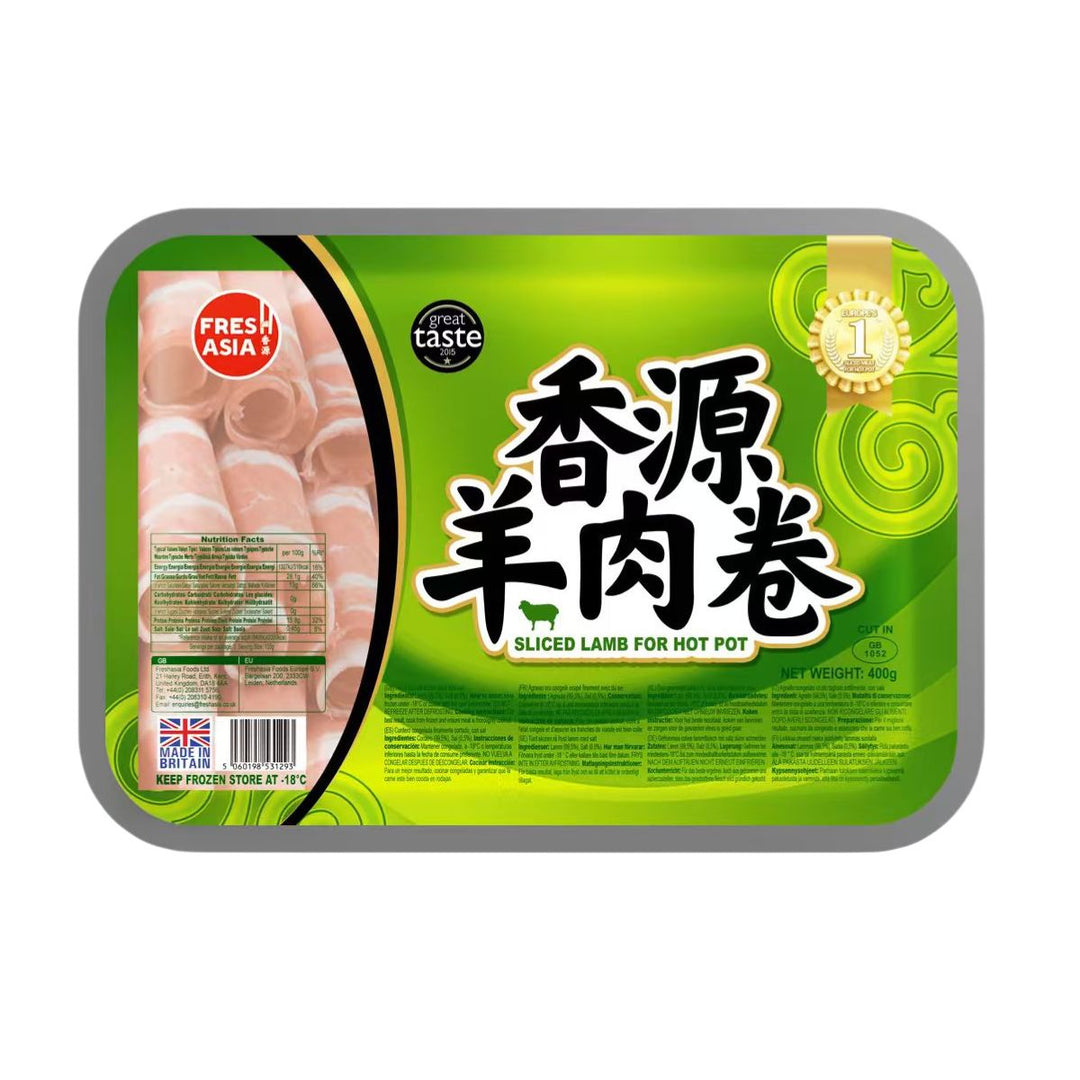 (KW) FRESHASIA Lammfleischscheiben 400g