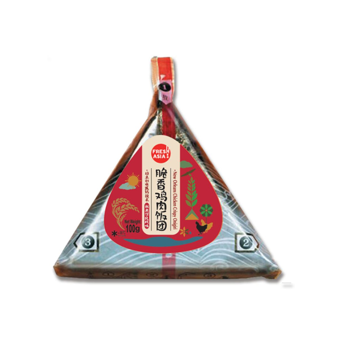 (KW) FRESHASIA Onigiri Knuspriges New Orleans Hähnchen 100g