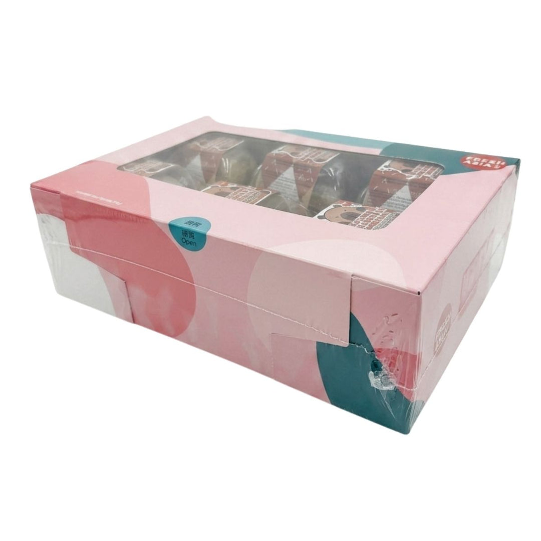 (KW) FRESHASIA Veganes Schoko-Mousse mit Fruchtfüllung 450g (75g x 6 Stück)