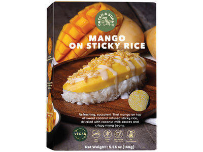 (KW) GREEN & SUNNY Klebreis Mango-Kokos Dessert 160g