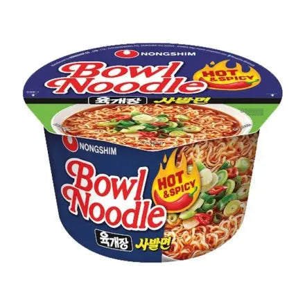 农心 碗装麻辣方便面 100g