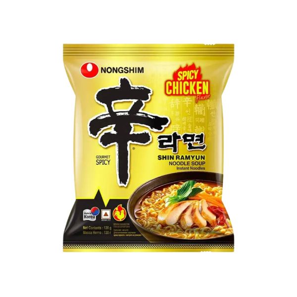 NONG SHIM Instant Nudeln Shin Ramyun Würziges Hähnchen 120g