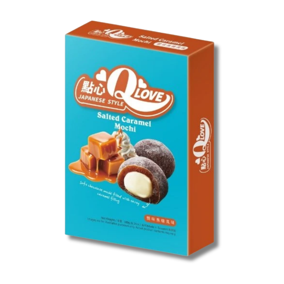 QLOVE Salzkaramell Deluxe Mochi 180g