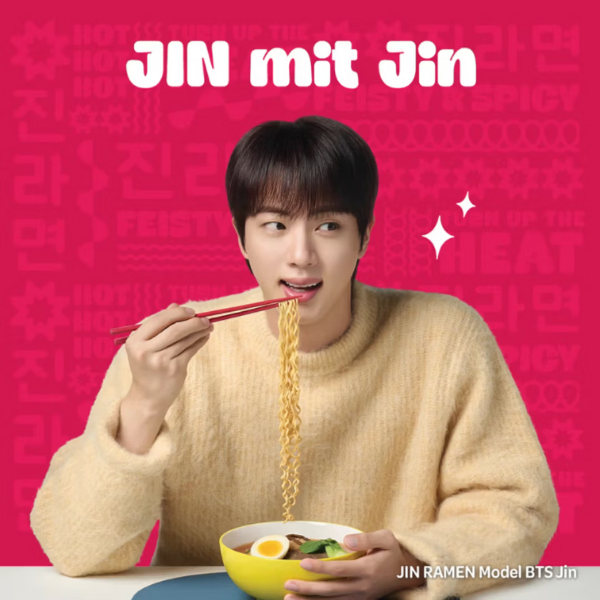OTTOGI Jin Ramen Multi Spicy 600g (5x120g)