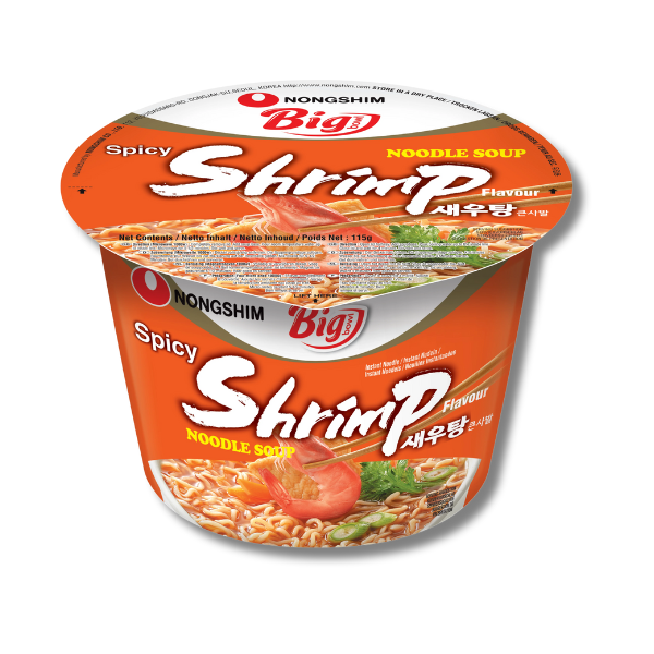 NONGSHIM Bowl Noodle Pikante Garnelen 115g