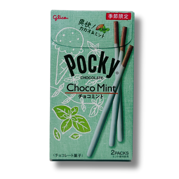 GLICO Pocky Biscuit Sticks Schokolade Minze 65,4g